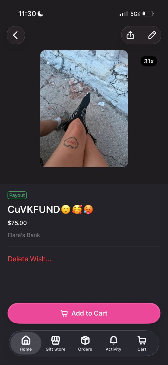 SpoiledElara's tweet photo. Craving some hot sends like this 🥵

Send my cuck fund too hehe https://t.co/gU7ga7wgSe