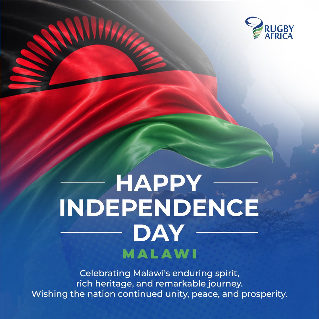 Image for the Tweet beginning: 🇲🇼 Happy Independence Day, Malawi!