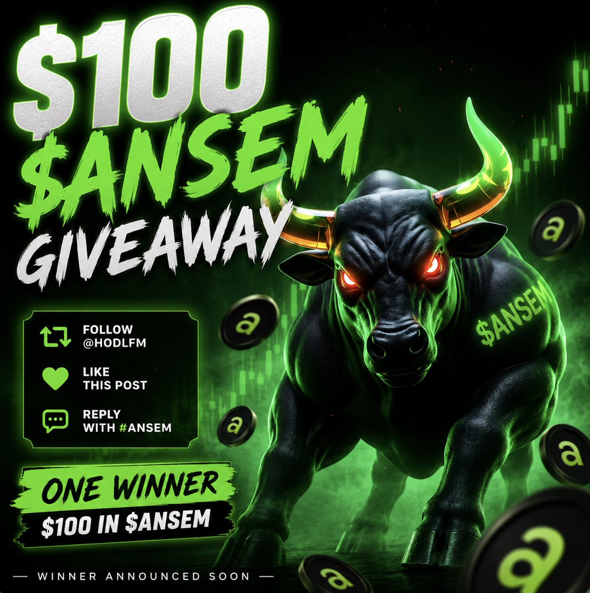 Hodl_fm's tweet photo. $100 solana:9cRCn9rGT8V2imeM2BaKs13yhMEais3ruM3rPvTGpump Giveaway  

RT &amp; Like  
Follow @Hodl_fm 
Drop your $SOL address 

Ends in 24 hours! https://t.co/oqu3oTzgKh