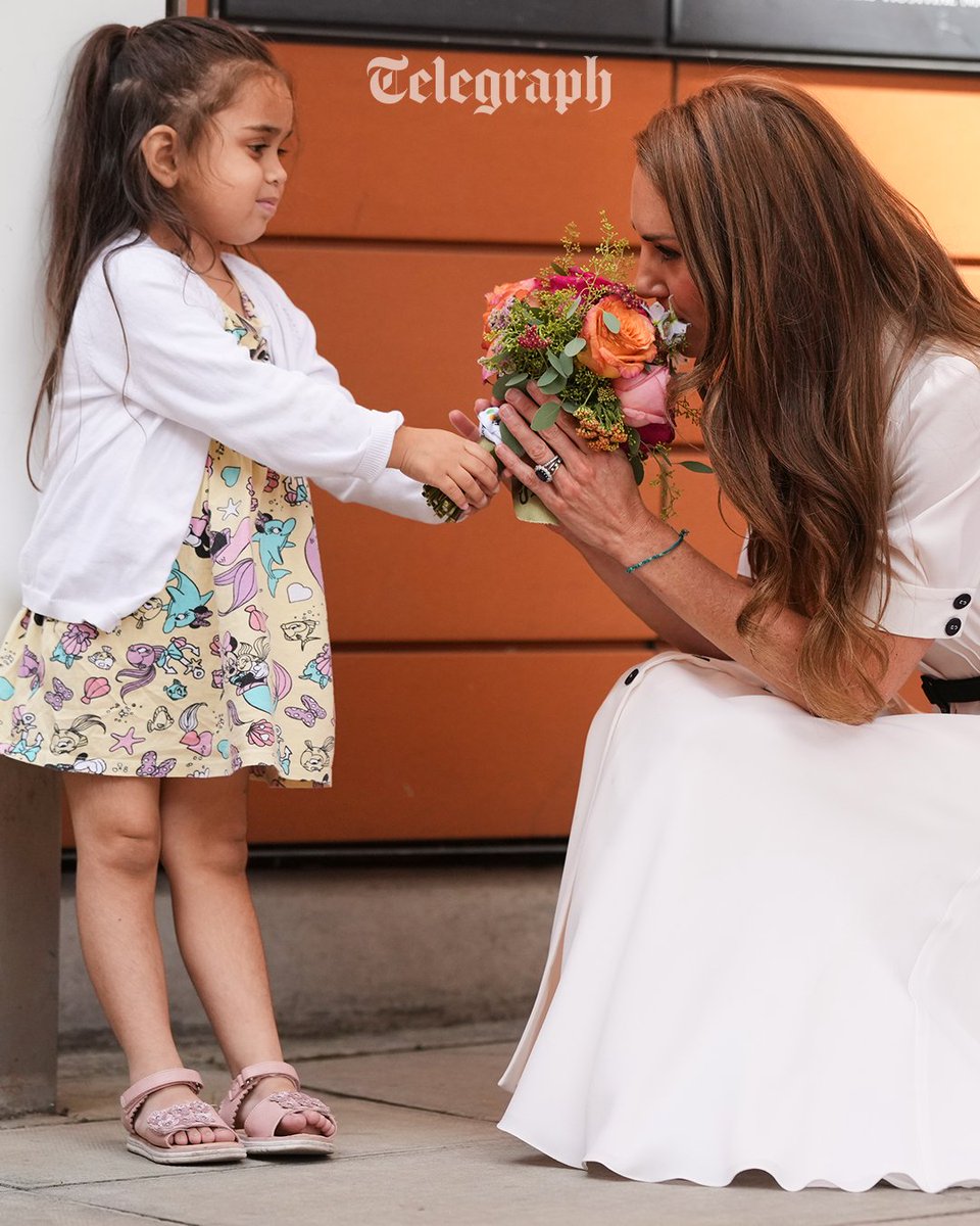 Telegraph's tweet photo. The Princess of Wales has met young patients at a children’s hospital in London.

The Princess visited the Evelina London Children’s Hospital, of which she is a patron, to learn more about their vision to become the capital’s most comprehensive child health facility ⬇️
https://t.co/IdqQjvEmx5
