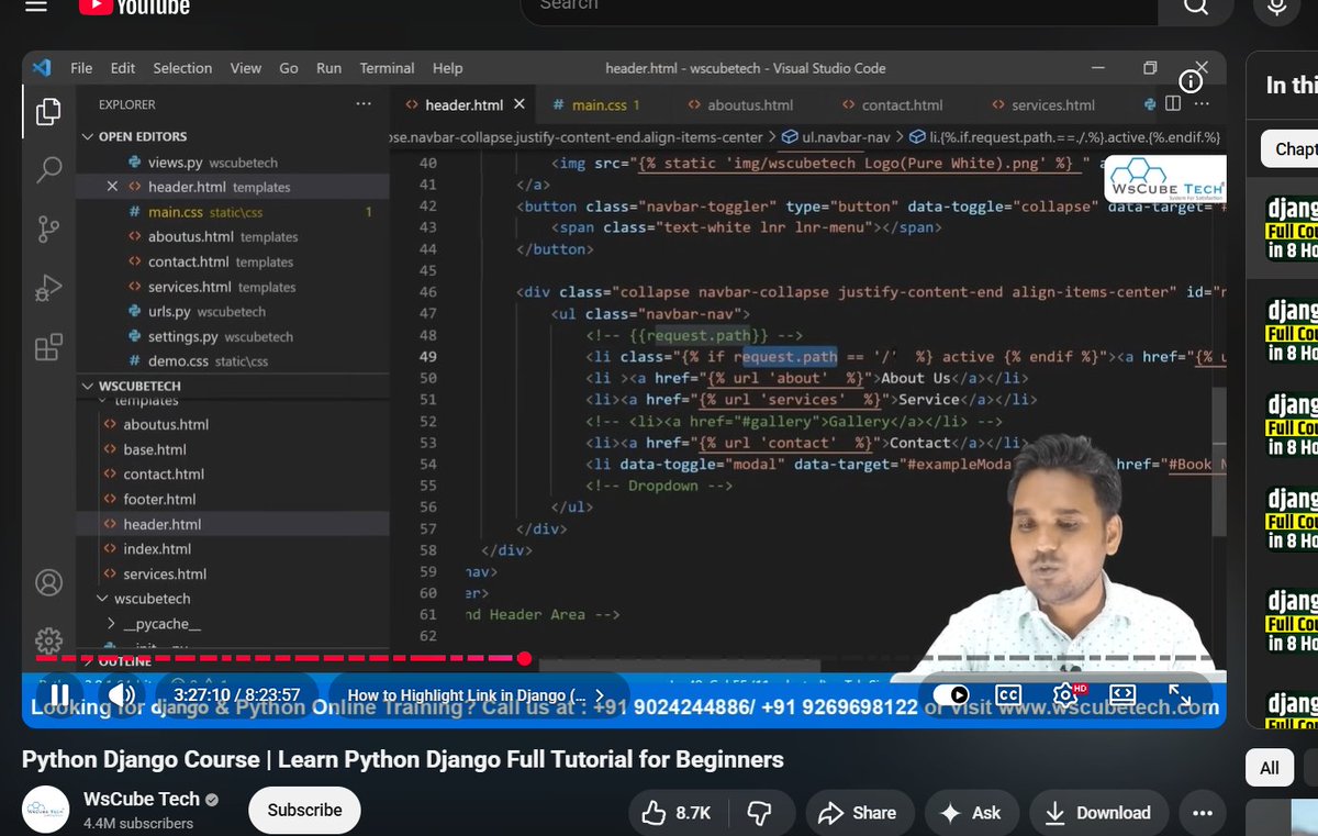 kalyaaan_d's tweet photo. #LSPPDay36
Today, I learned to highlight active navigation links in Django. I explored HTTP request methods, practiced handling GET and POST requests and understood how data is sent and processed between client and server.
#60DaysOfLearning2026 #LearningWithLeapfrog
@lftechnology https://t.co/U6EmxZZFJL