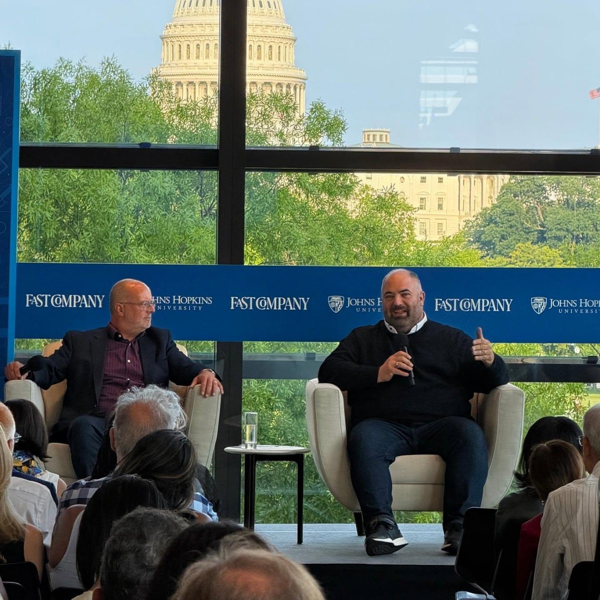 stephengillett's tweet photo. Great event last week at the @FastCompany 'World Changing Ideas Conversation in Washington DC. This recap captures some of the key ideas around personalized tech, from lifelike prosthetics and smart exoskeletons to gamified approaches that actually get people engaged in their own health. At @verilyhealth, we're excited to keep pushing these boundaries with precision health and AI https://t.co/qF6SDrI8f0