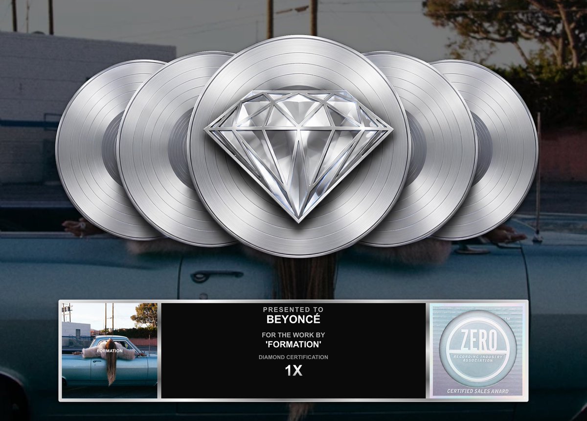 THUGGABEY's tweet photo. Another DIAMOND PLAQUE in this house 

FORMATION https://t.co/81pHxO7T0A