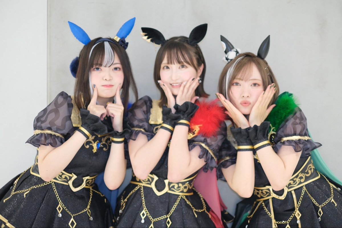 hina_py0's tweet photo. #ウマ娘7th東京D2 
思い出写真、これでゴールインです！！
また日付はみ出してしまった…

ドゥラメンテ役 秋奈さん

タイトルホルダー役 華成結さん

タイミング合わずお写真が撮れなかった方ともたくさん思い出があるのでまたどこかでお話できることを願って…🙏 https://t.co/ZpOUxIeFey