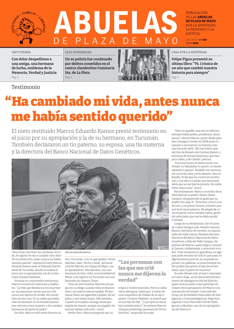 abuelasdifusion's tweet photo. 🗞️ ¡Salió el nuevo mensuario de #Abuelas! Se agradece su difusión.

👉https://t.co/YMM0mIiLvf https://t.co/uwcrYosz0Z