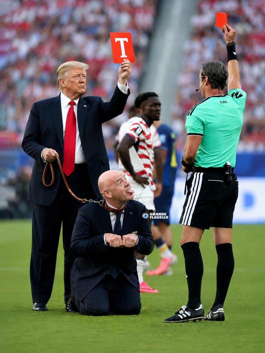 grande_flagello's tweet photo. Fixed it #FIFA #Trump https://t.co/MzGj6tf2vB