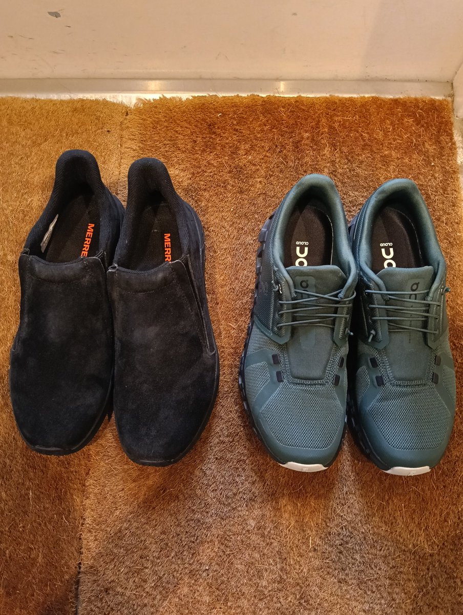 kyodo_yumegiwa's tweet photo. これまで色々と試してきましたが
近年定着のスニーカー2種
たまたま買い替え時期が重なり
靴選びは健康維持管理に大事なのと
正直ちょっと嬉しいのもありまして笑
ほんの参考までに🤲🤲
https://t.co/f5N4tkVpqs
#Cloud6
#ON
#JUNGLEMOC
#MERRELL
#楽天ポイント https://t.co/pKZMqbodCI