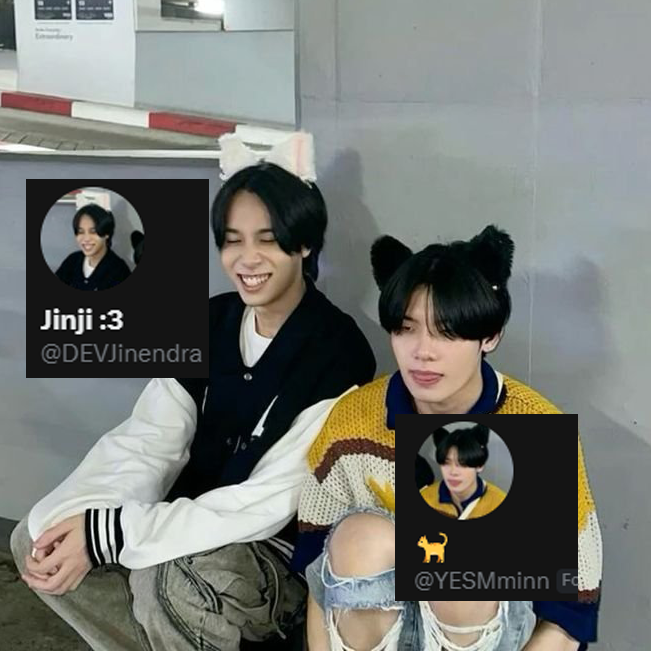 DEVJinendra's tweet photo. Cpdp furry meong. 🤭🐱 @YESMminn https://t.co/XfMWK05e1K
