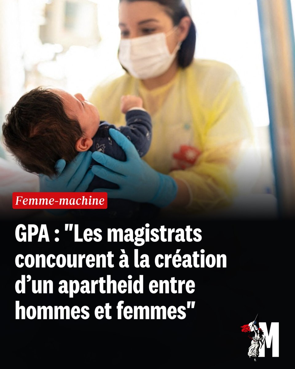 MarianneleMag's tweet photo. GPA : "Les magistrats concourent à la création d’un apartheid entre hommes et femmes"
➡️ https://t.co/OqVI2gE3Yh https://t.co/ZBdk8j8VSL