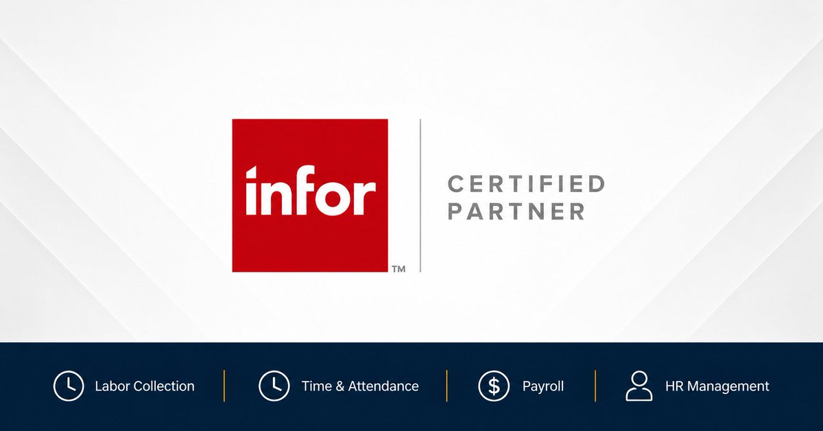 KebriteSolution's tweet photo. We're proud to announce that Kebrite Solutions is now an Official Certified Infor Partner.

We're committed to helping manufacturers streamline workforce management through seamless integration with Infor Visual Manufacturing.

#Infor #Manufacturing #ERP https://t.co/mg7B8Xhawi