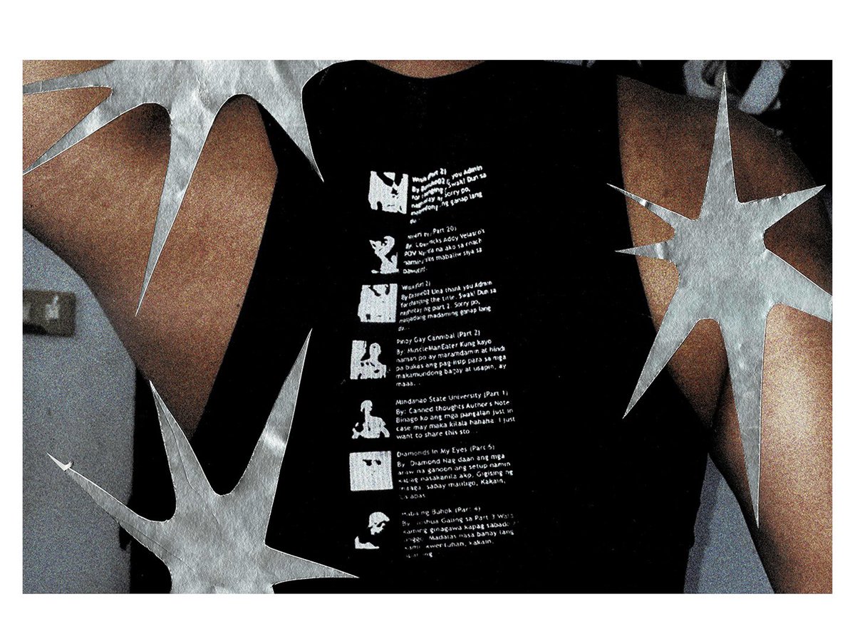 yupbaba_'s tweet photo. made a kwentong malibog shirt #queerhistory (closeups in the caption) https://t.co/A7ApbqEn7n