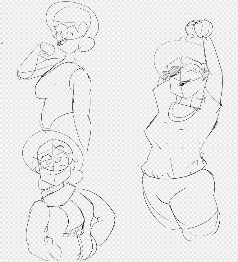 LetsGetBig3's tweet photo. I'm making sketches to occupy myself and because I'm in the mood, let me know if there's anything you want Anne or any of my OCs to do lol https://t.co/g85xi0rpKD