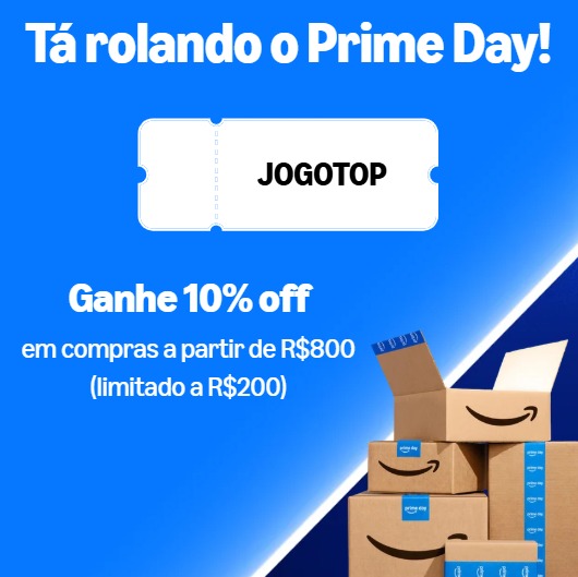Cahpromos's tweet photo. 🚨Novo Cupom Amazon
#AmazonPrimeDay

🛍️ 10% off em compras a partir de R$800 (Limitado à R$200)
🎟️Use o cupom JOGOTOP (Exclusivo Prime)
📌Resgate aqui: https://t.co/o3aUtZniH5

📌Assine o Prime: https://t.co/1FgKryu8X7 https://t.co/42BsYFU9rE