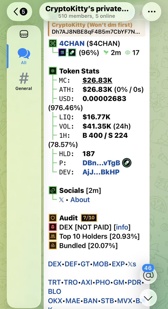 CryptoKittoll's tweet photo. Watch on your entry on $4CHAN
CA;

Dh7AJ8NBE8qF4B5m7CbYF7Npp8xRar9xB6kHrupmpump https://t.co/JJA8uBL7WJ