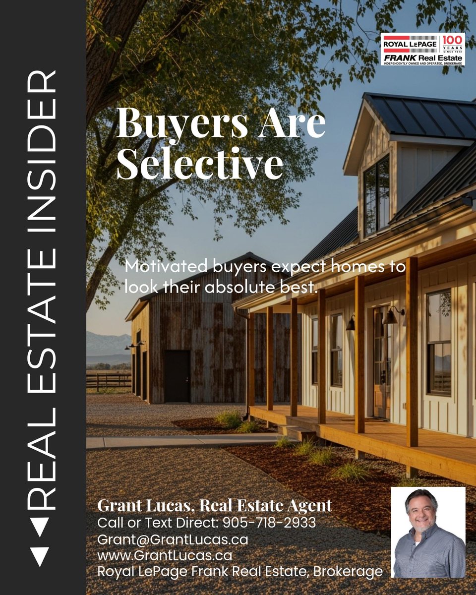 GrantLucas2's tweet photo. Durham Region’s late-June market favors sellers but motivated buyers are choosier and want homes that show their best. Listing now, with strong prep, stands out.

Would you list today or wait? https://t.co/pCbt90wy1D