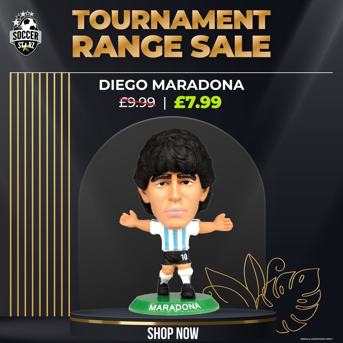 Score 20% off Diego Maradona (National Team) in the SoccerStarz