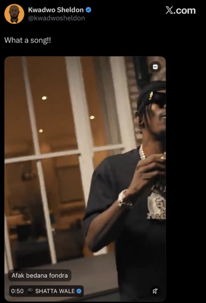 maqcoyreports's tweet photo. Just In: Kwadwo Sheldon has completely lost his online relevance, so now he’s forcing himself into Shatta Wale’s business just to stay relevant and grab attention

The same guy who verbally abuse and drag Shatta Wale is now riding his wave

Don’t be surprised when he ends up doing warehouse jobs in the USA, Chale the YouTube no dey pay like it used to anymore 😂