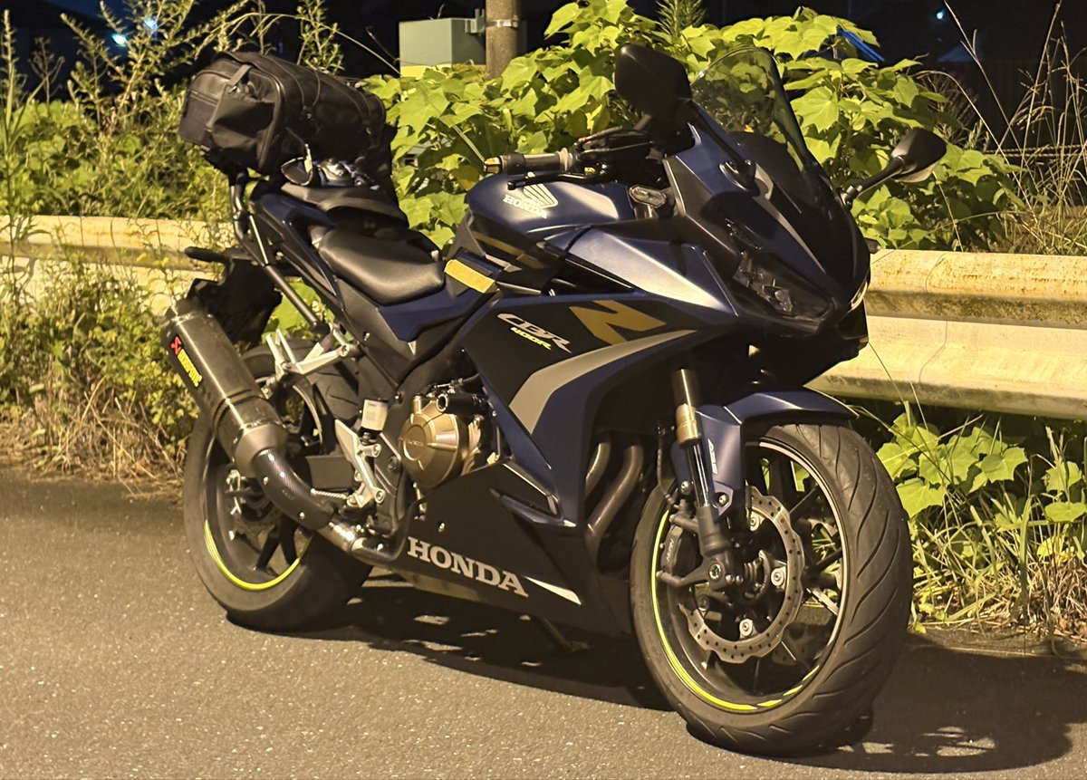 323G310R's tweet photo. やっと乗れた💦
レバー角度調整にスロットルアシスト追加で手首の負担かなり減った🏍️ https://t.co/YPPB5AWZHh
