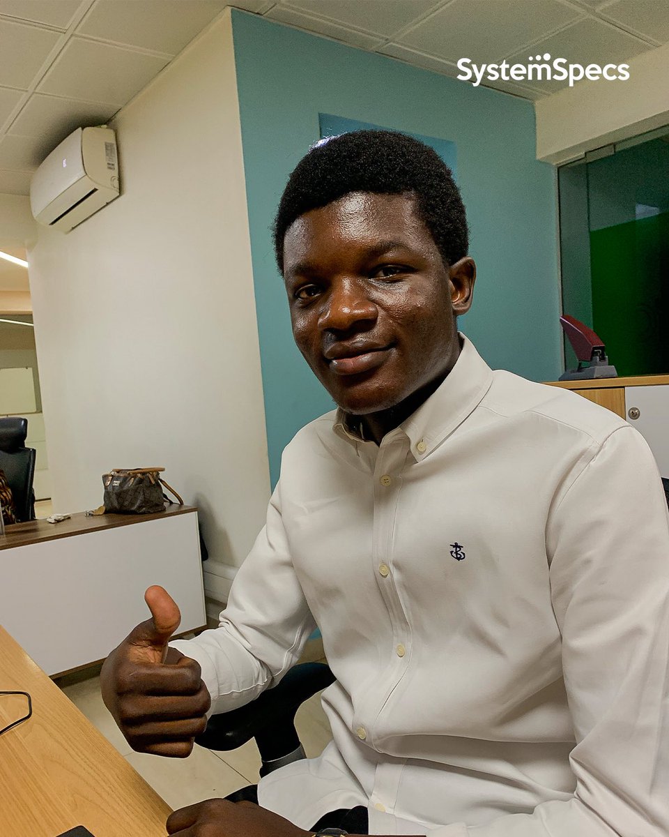 SystemSpecsNig's tweet photo. Every great career begins with a chance to learn.
At SystemSpecs, we’re proud to provide an environment where young talents can explore, grow, and contribute with confidence.
Happy New Week from our amazing interns!🌟
#LifeAtSystemSpecs #InnovatingTheFuture #SystemSpecs https://t.co/X6kl4NwoBc