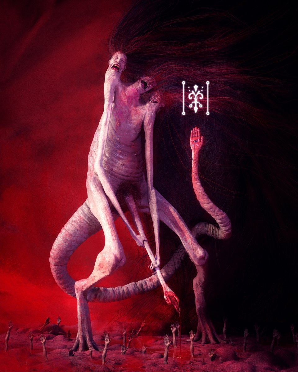 f_intothevoid's tweet photo. Finished almost all my current gigs. Back to personal work!
For the next few months I'll be making obscene, trashy, foul demons. If I like it, I’ll make it my next artbook. https://t.co/HiEeMmZTwc