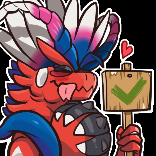 furryilon's tweet photo. Koraiden sticker set by @xbox_ox 
Collecting sandwiches for this cute boy. https://t.co/LfglbOoTQC