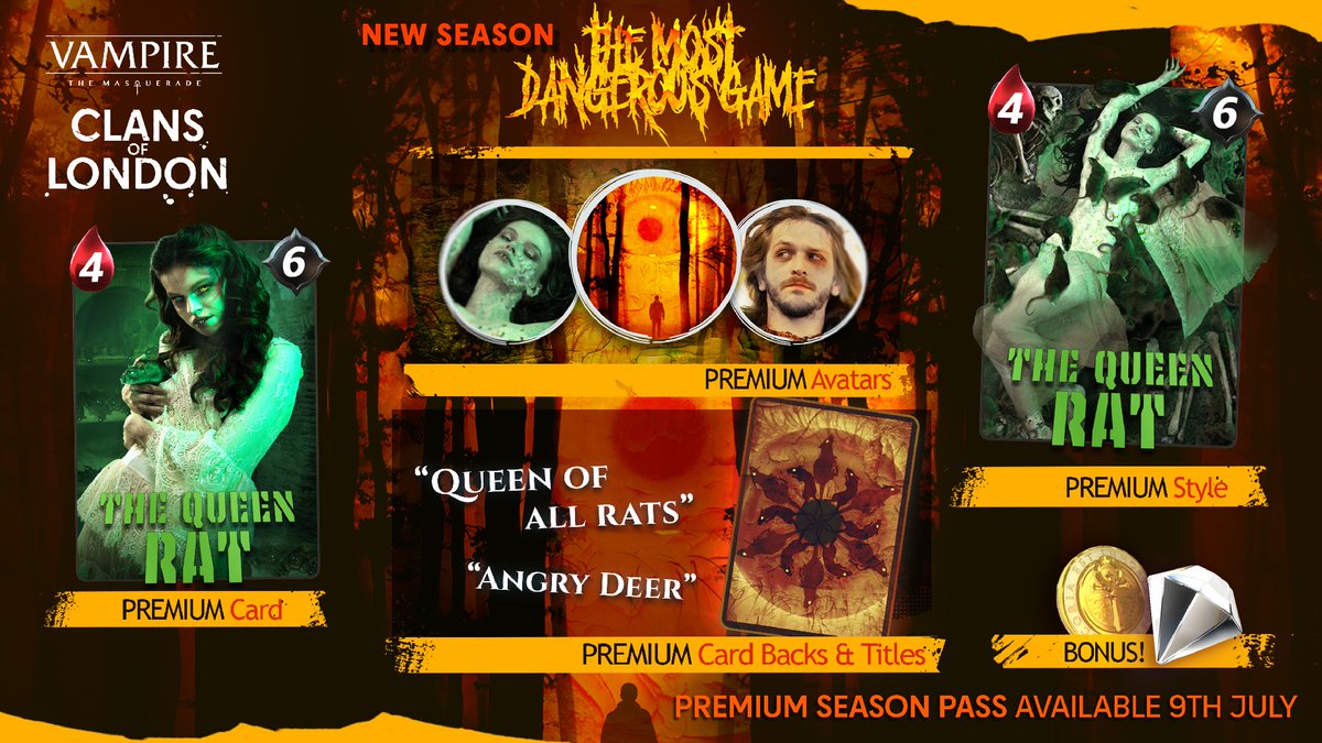 Vampire: The Masquerade - Clans of London tweet media