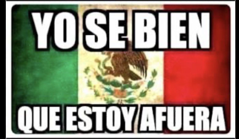 xpv69's tweet photo. @AztecaDeportes A los jugadores  y a la mayoría de la afición, que deben sentirse orgullosos.  A toda esa hinchada violenta, que se encargaron de cagar la imagen de México por su comportamiento ante Ecuador/Inglaterra, recuerden esas palabras de Él Rey …. “Yo sé bien que estoy afuera” https://t.co/94lkIiraAO