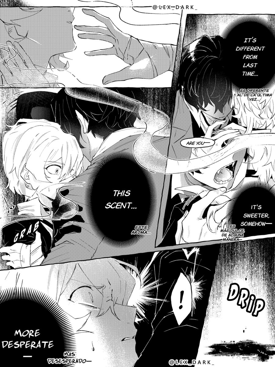 lex_dark_'s tweet photo. #bottomdazaiweek2026 🔞 Free day!
NakaDaza omegaverse 🥀 11p. NSFW / mdni.

#츄다자 #中太 #chuuzai 🎩🤕
(1/3) Read from left to right →→ https://t.co/TcyXTBXznA