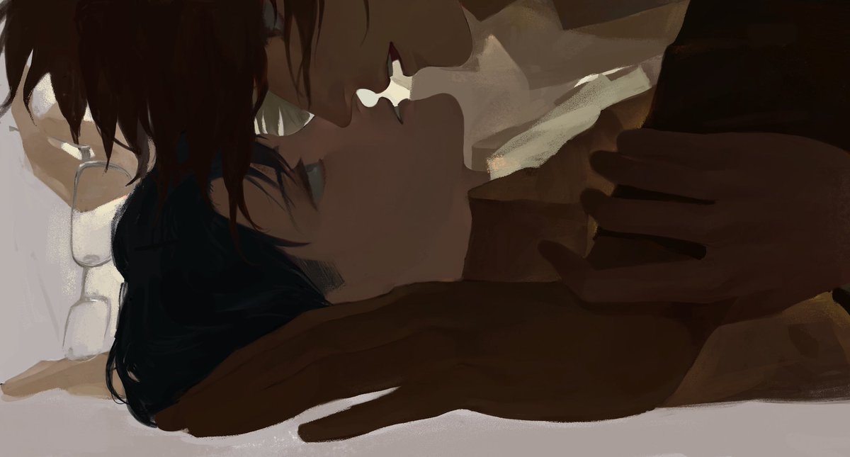 hhjku256335's tweet photo. #Levihan  
脸画的好开心吧 https://t.co/E0EfXKK4rQ