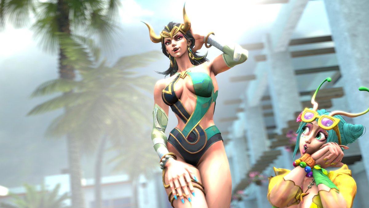 EggheadCobra's tweet photo. Shout out to @TheDok1998 !
I loved this comic so much that I made my own version of it.
#MarvelRivals #spidersai #diamondweb #spiderman #psylocke #emmafrost #ladyloki #mantis #blackcat #summer #sfm #sourcefilmmaker #3d #fanart https://t.co/4hVRwXQv8L