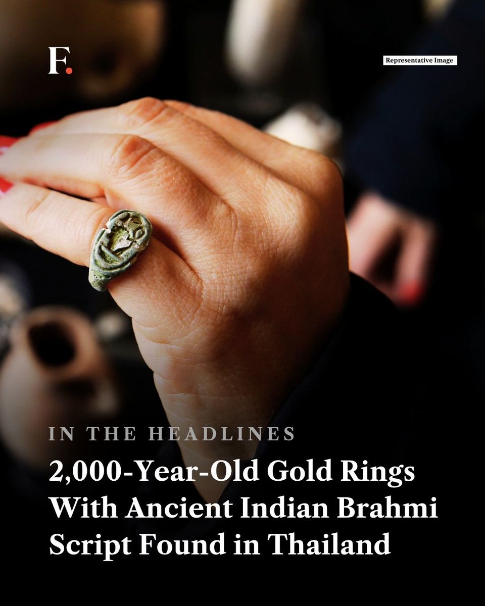 Archaeologists in western Thailand have discovered two gold rings ...
