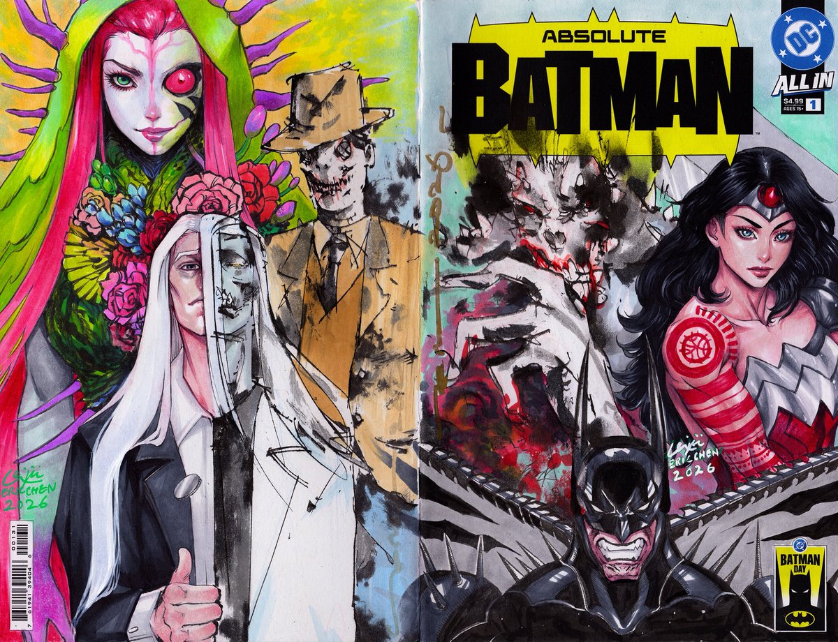 Absolute Batman - Artist's Jam Another fully colored jam piece