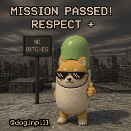 doginpill's tweet photo. @Pattyice it's grinding season

buy the $dip https://t.co/bDVIsVDKft