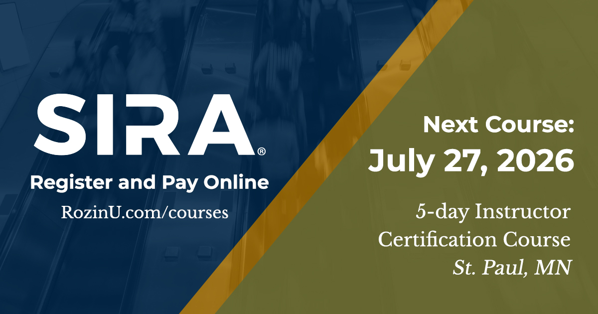 Rozin_Security's tweet photo. Join our next 5-day SIRA® Instructor Certification Course starting July 27th in St. Paul, Minnesota. For more information and to register, visit https://t.co/DNfYrvOERl
#RozinSecurity #SIRA #BehaviorDetection #SecurityTraining #SuspiciousBehavior https://t.co/YbWMszVYAW
