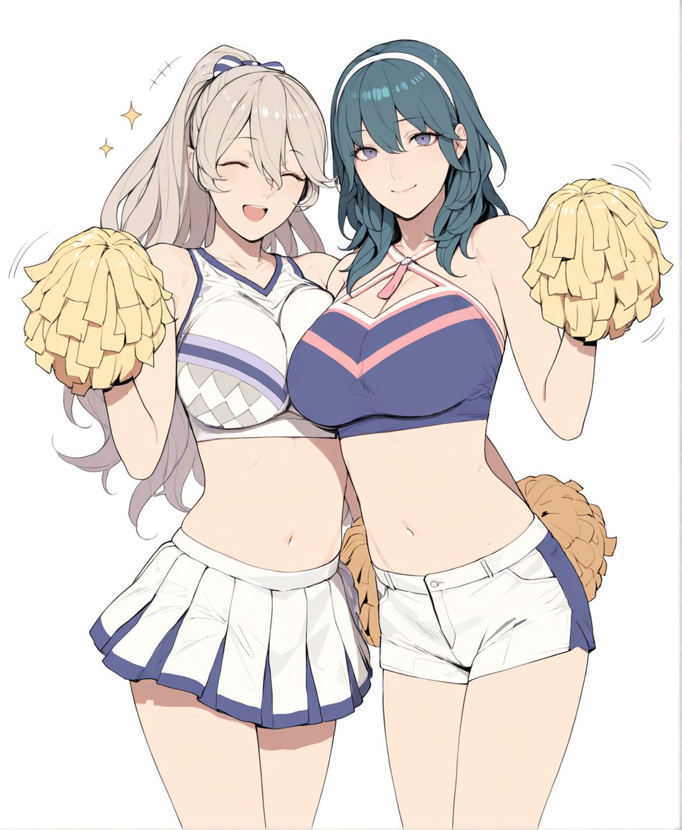 _flodun_'s tweet photo. ベレス&amp;カムイ(チアリーダーのすがた) #FEH https://t.co/keawV5Zgtf