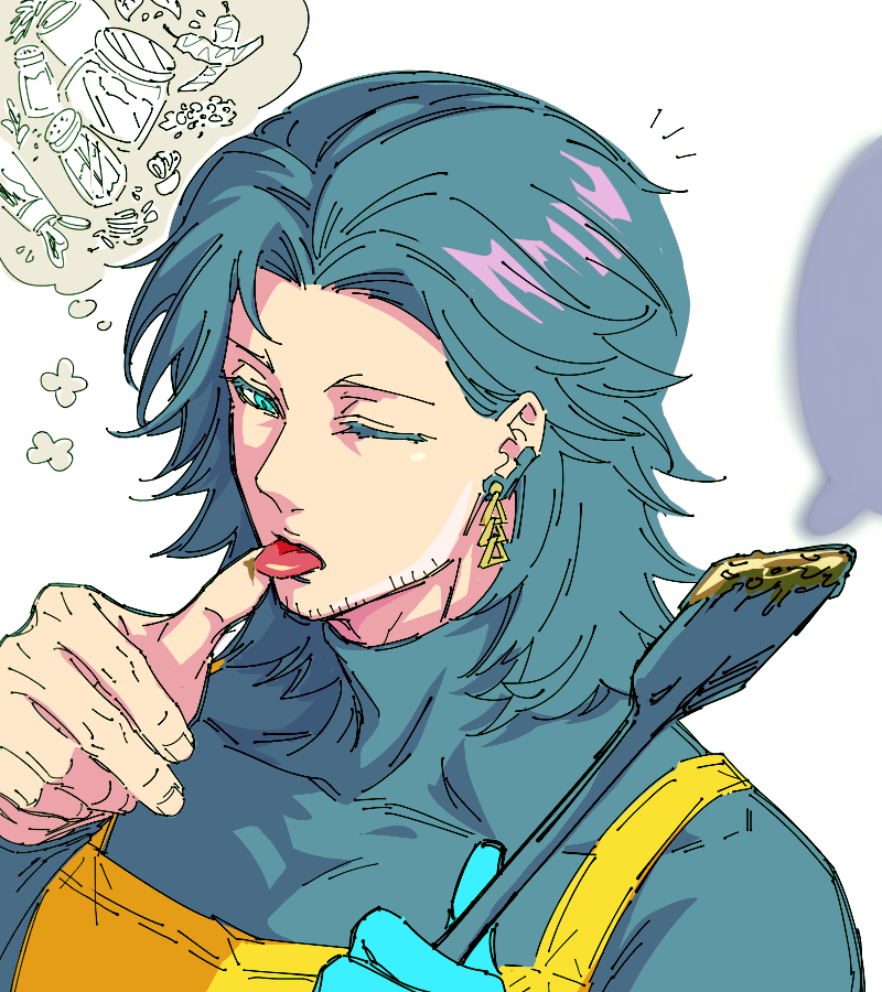 sinaliveatm's tweet photo. Taste test ✨ #JosuijiArt https://t.co/B13SIixRga