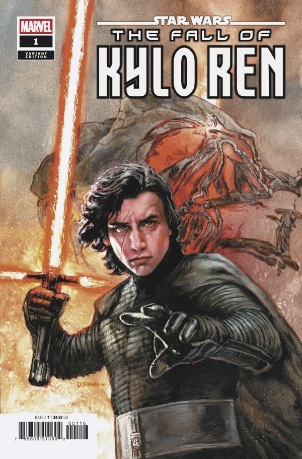 Chaos_saber_'s tweet photo. From the legend himself, Dave Dorman variant cover for the Fall of Kylo Ren #1 🔥 https://t.co/Q7pJJp54K5