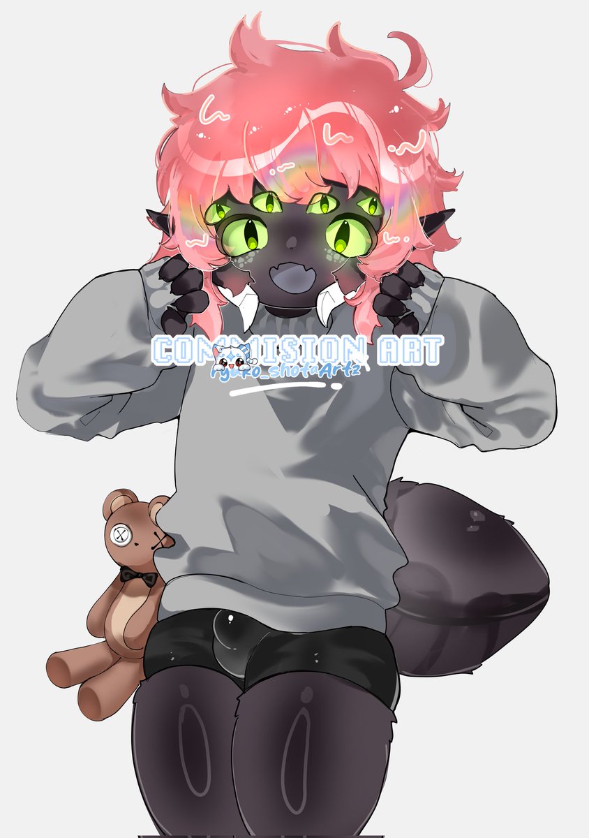 RyukoXP's tweet photo. COMMISION ART, don't use https://t.co/zgUNivZJmb