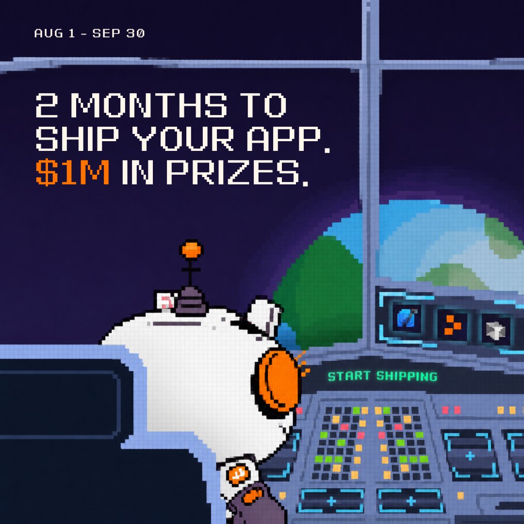 RevenueCat's tweet photo. There are two kinds of app ideas:

1. The ones you keep talking about
2. The ones you ship

Shipaton is for the second kind.

Submissions open Aug 1 - Sept 30