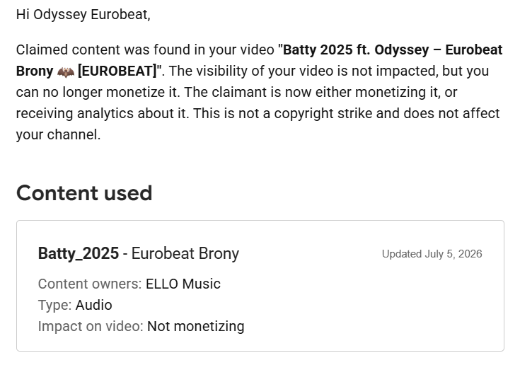 Odyssey 🔜 BronyScot 🍓 tweet media