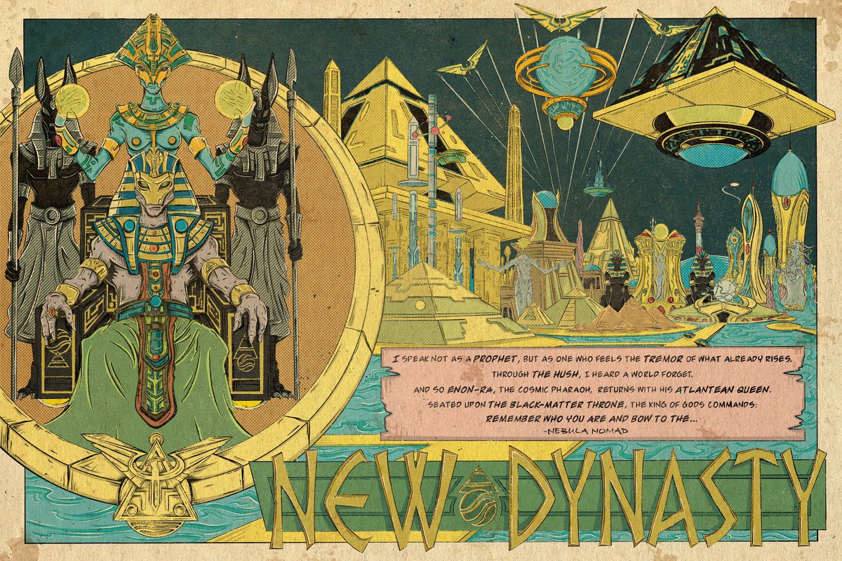 420B_'s tweet photo. I SPEAKNOT AS APROPHET, BUT AS ONE WHO FEELS THE TREMOR OF WHAT ALREADY RISES THROUGH THE HUSH
#comicart #scifiart #cosmicart 
#vintagecomicart 

https://t.co/Jxlk1Q7CFn https://t.co/6EI1x97PZn