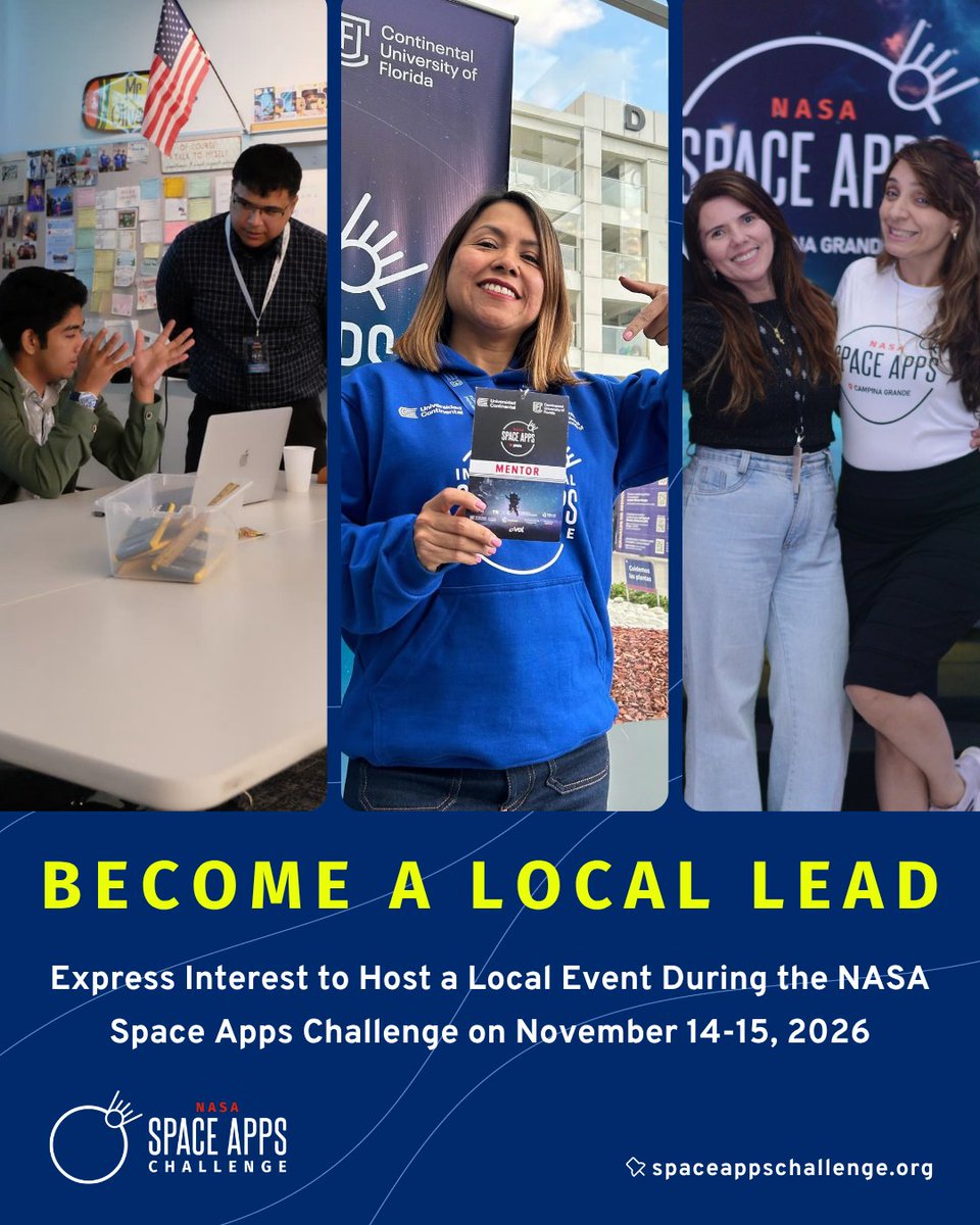 NASA International Space Apps Challenge tweet media