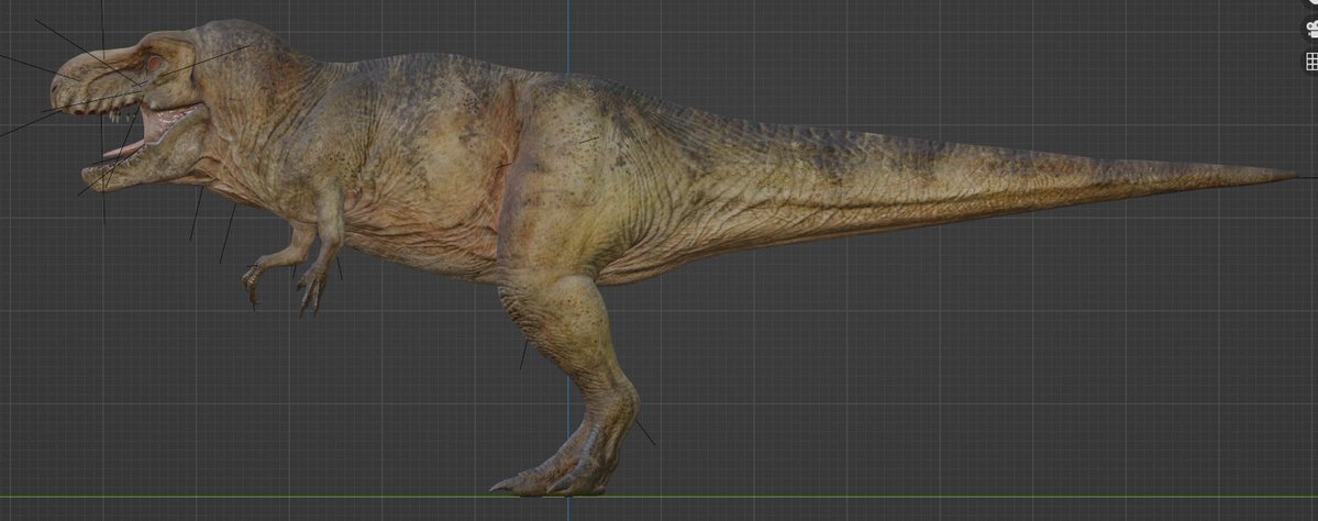 Ravigovindabhat's tweet photo. @FredtheDinoman @Sketchy_raptor Here's an edit of the JWE3 distortus along with it next and overlapping over the Rebirth rex. It does look like a JP rex in some aspects, but then when you look at the feet (and the claws on the three-fingered hands) it resembles the I. rex and the Dominion Giga more... https://t.co/xAa5Pc7tho