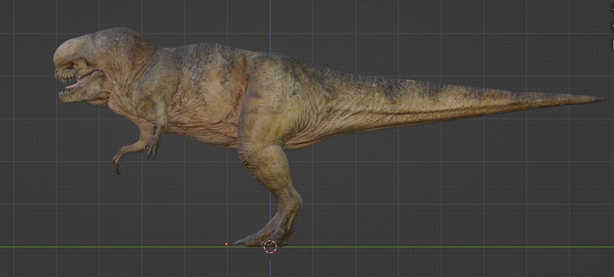 Ravigovindabhat's tweet photo. @FredtheDinoman @Sketchy_raptor Here's an edit of the JWE3 distortus along with it next and overlapping over the Rebirth rex. It does look like a JP rex in some aspects, but then when you look at the feet (and the claws on the three-fingered hands) it resembles the I. rex and the Dominion Giga more... https://t.co/xAa5Pc7tho
