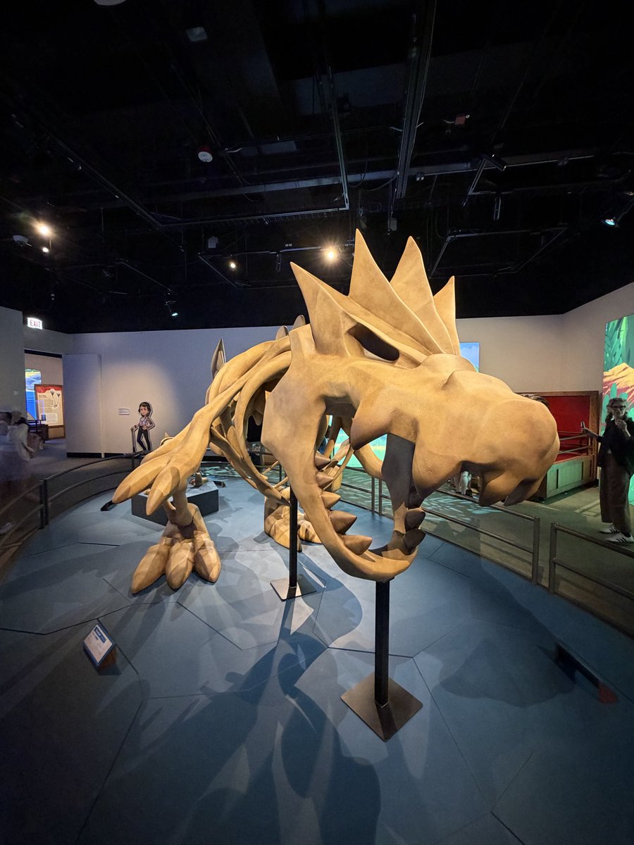 collinaritter's tweet photo. Pokémon Fossil Museum @FieldMuseum https://t.co/mw9yNOOQPg