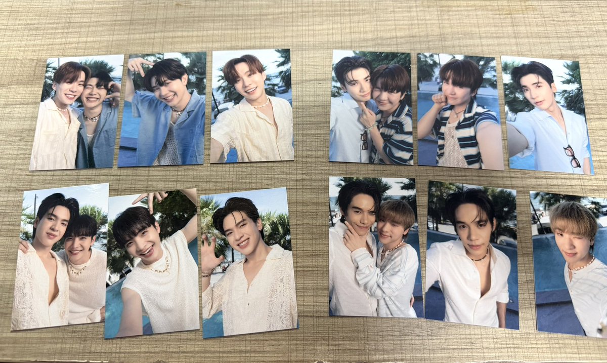 NrisKin70575's tweet photo. เราจะมาสุ่มแจกให้ทุกคนคับ แต่รบกวนออกค่าส่งให้หน่อยนะy-y ที่เรามาแจกไม่ใช่ว่าเราไม่ชอบคู่อื่นแต่เราแค่อยากมาแบ่งปันคนที่ไม่ได้ไปงาน และคนที่ชื่นชอบคู่ไหนในนี้เป็นพิเศษ
กฎมีอยู่ว่า พิมชื่อคู่ที่ตัวเองอยากได้พร้อมเหตุผลว่าทำไมถึงชื่นชอบคู่นี้คับ🫶🏻 (ขอสงวนสิทธิเฉพาะคนที่ไม่ได้ไปงานนะคับ) 

#FoureveryouFarewellParty