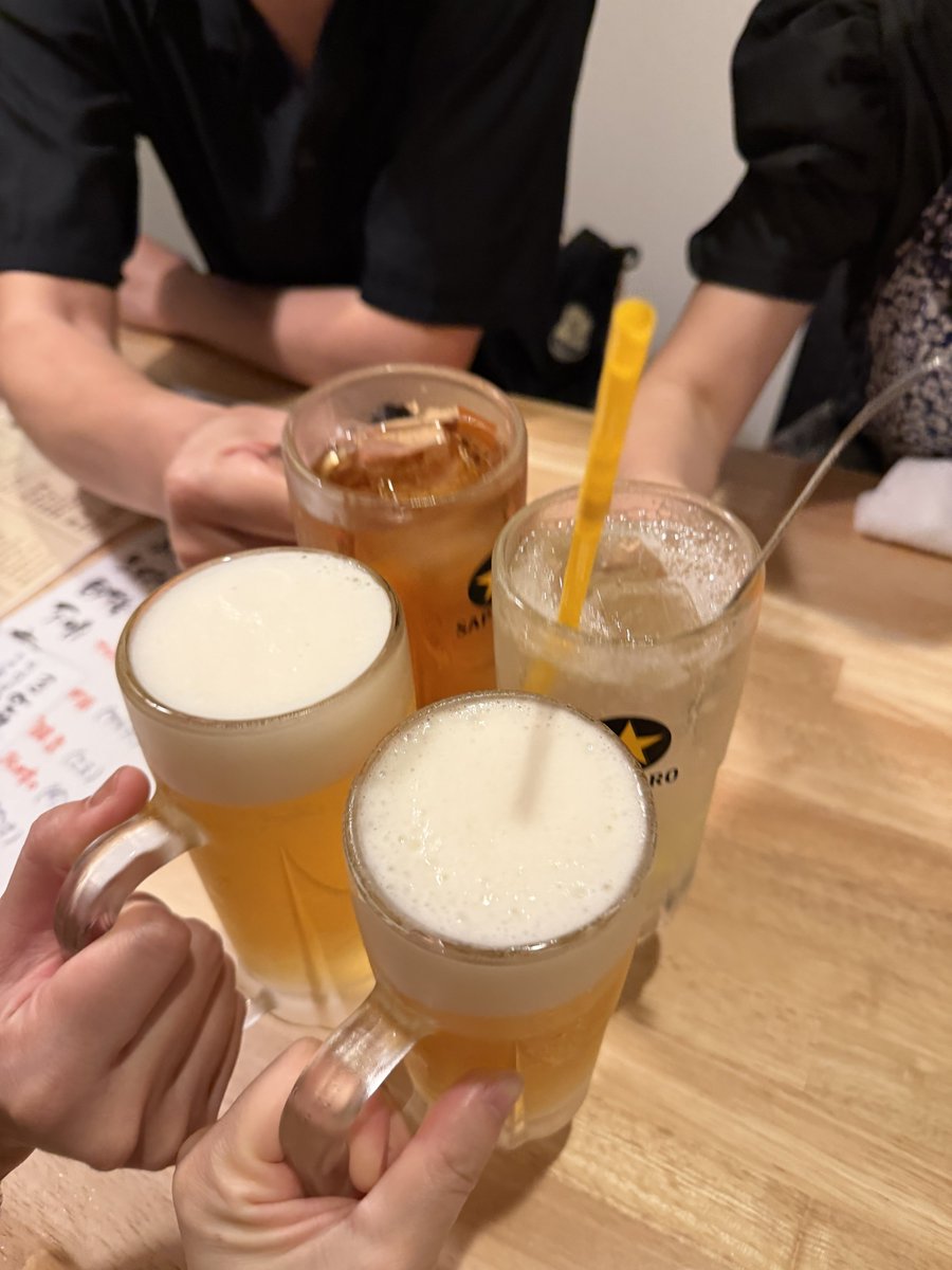 st_accel's tweet photo. 多忙ズとの飲み😋️有意義過ぎた。 https://t.co/Qkhl6zsmyC