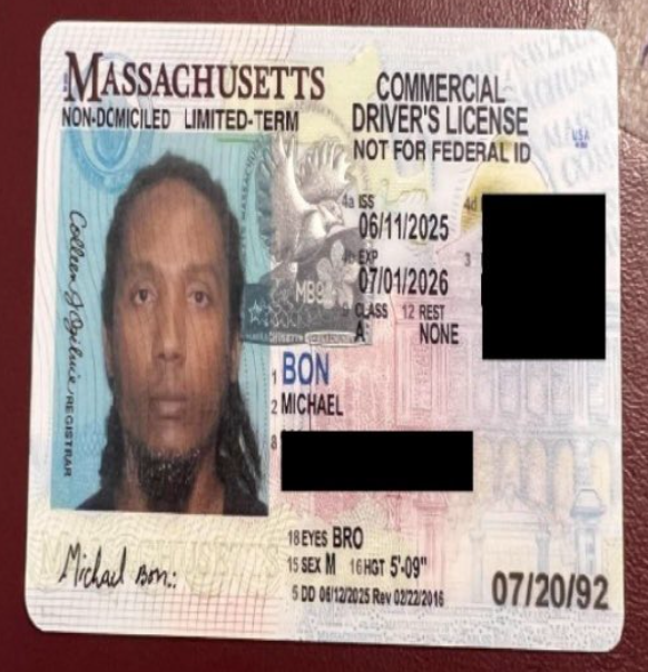 DHS has released the mugshot and NON-DOMICILED CDL belonging to the ...