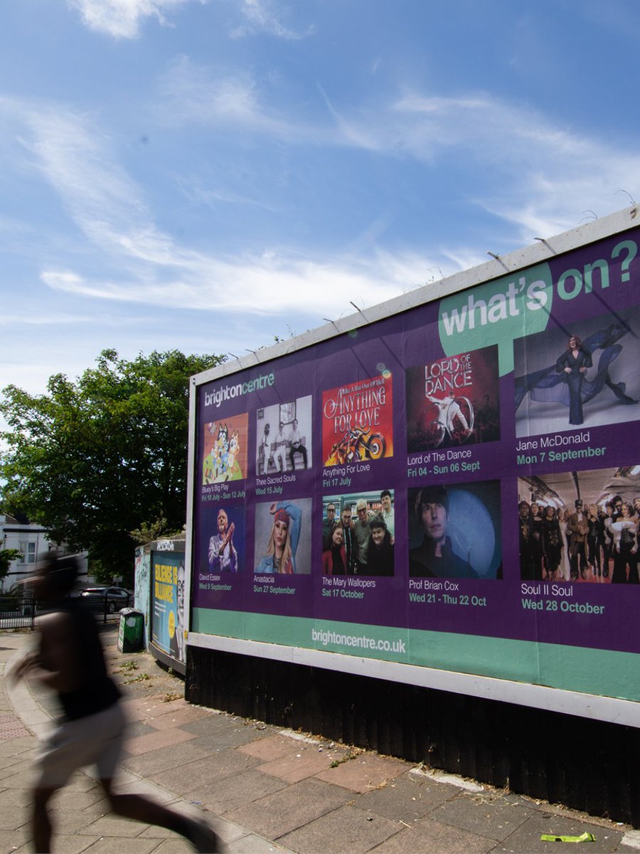 BrightonCentre's tweet photo. Have you spotted us in and around the city? 👀

ICYMI: We've got lots of great shows coming up!

🎟️🎟️ All tickets available via our website: https://t.co/epj8DWKisn https://t.co/NusD1Y1Z0a