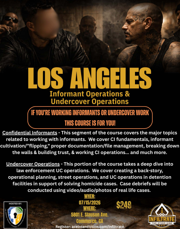 LA HIDTA Training hosted by LA CLEAR tweet media